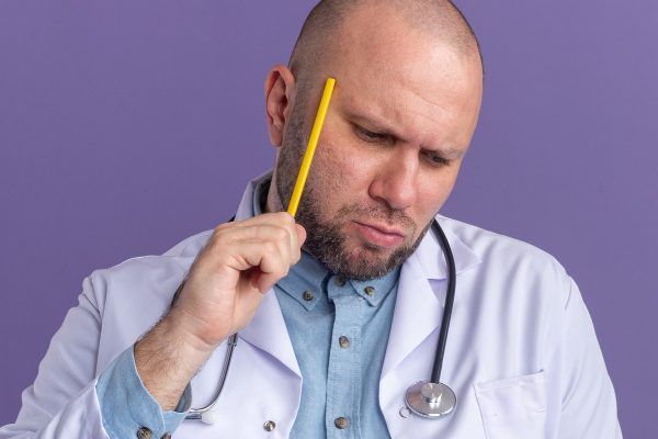 medico che analizza risultati alopecia finasteride - miglior trapianto capelli Italia