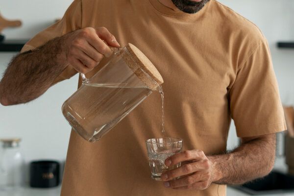 Acqua di riso per capelli.