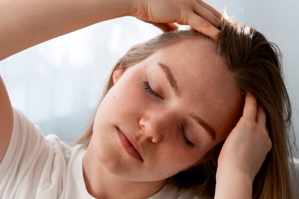 Condizioni dei capelli - Angioma del cuoio capelluto.