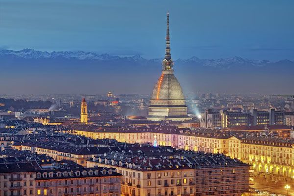 vista panoramica della città di Torino - Trapianto di capelli Torino