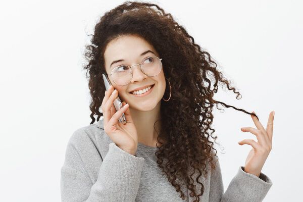 Densità dei capelli ricci.