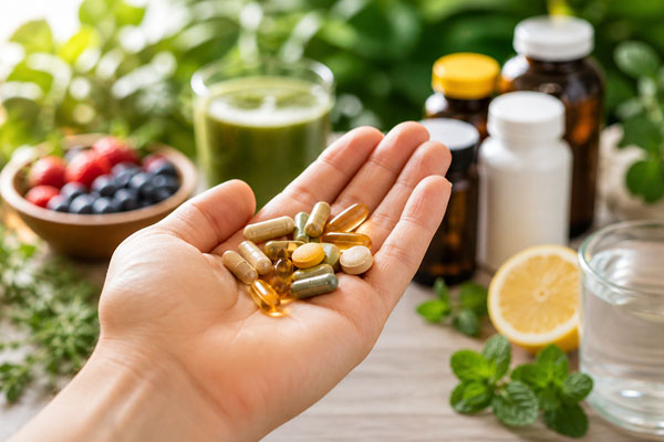 Vitamine e integratori prima del trapianto di capelli